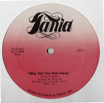 Rudy Gil : Why Did You Run Away (12")