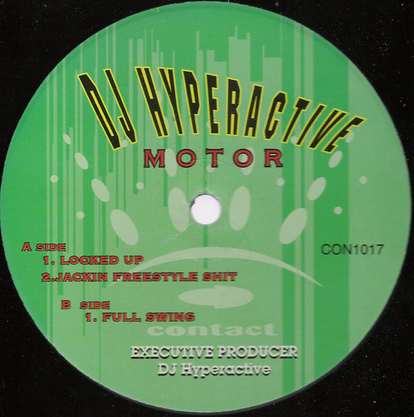 DJ Hyperactive : Motor (12")