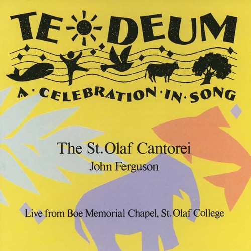 the album cover for John Ferguson - Te Deum