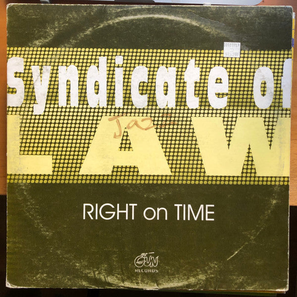 Syndicate Of Law : Right On Time (12")