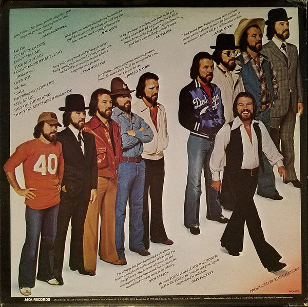 Jerry Fuller : It's My Turn Now (LP)