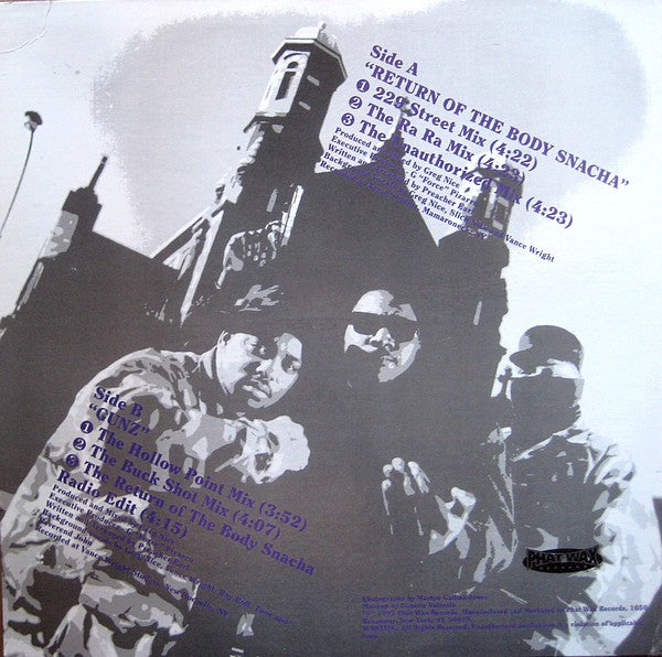 Preacher Earl & The Ministry : Return Of The Body Snacha (12")