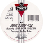Jimmy Somerville Featuring June Miles Kingston* : Comment Te Dire Adieu (12", Single)