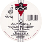 Jimmy Somerville Featuring June Miles Kingston* : Comment Te Dire Adieu (12", Single)