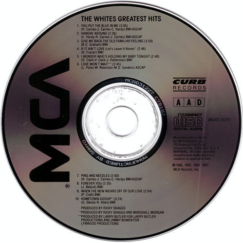 The Whites : Greatest Hits (CD, Comp)