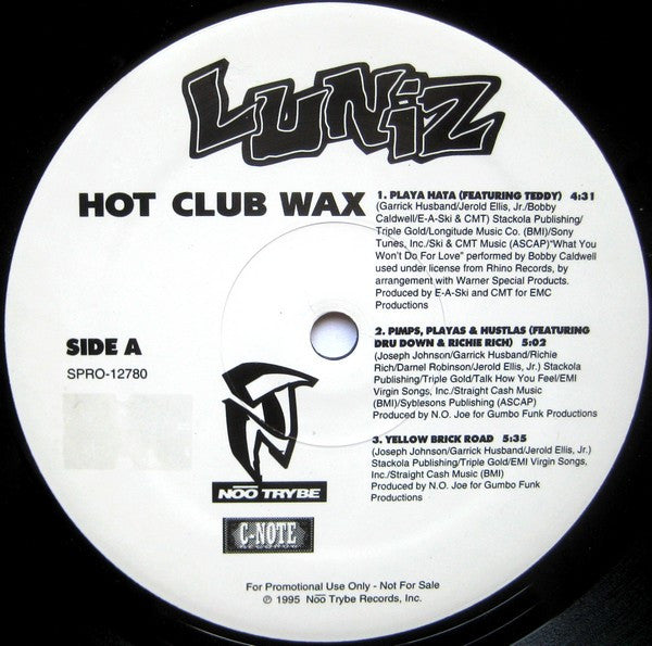 Luniz : Operation Stackola (12", Promo, Smplr)