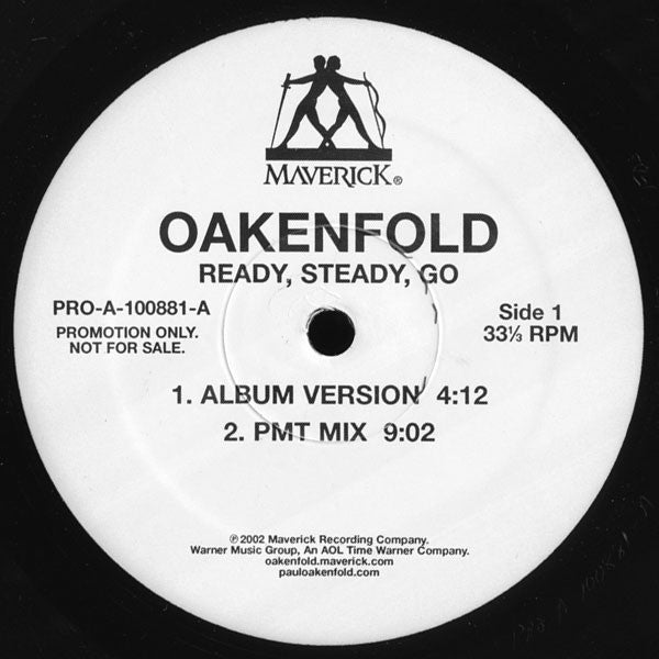 Oakenfold* : Ready, Steady, Go (12", Promo)