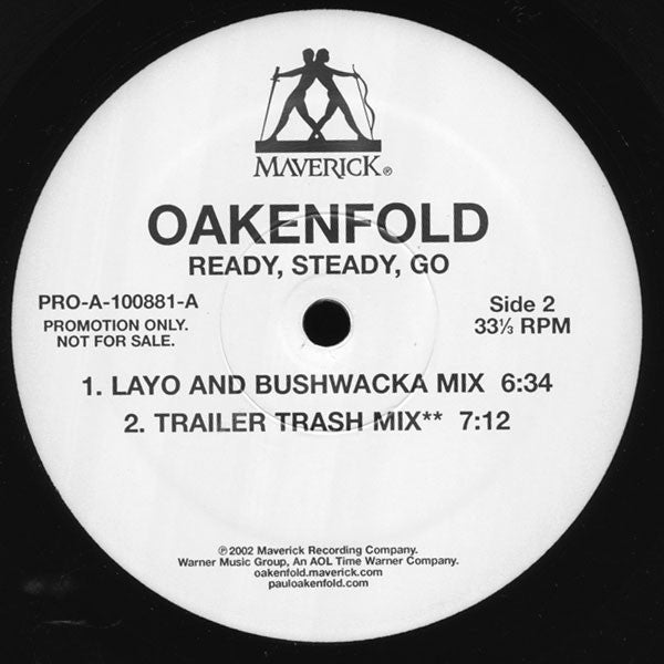 Oakenfold* : Ready, Steady, Go (12", Promo)