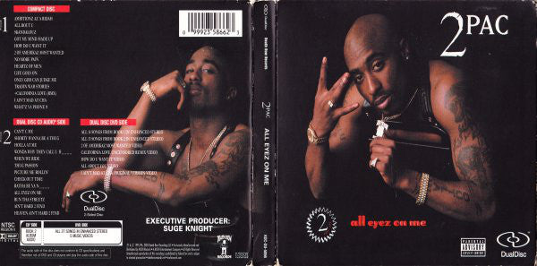 2Pac : All Eyez On Me (CD, Album, RE + Hybrid, DualDisc)
