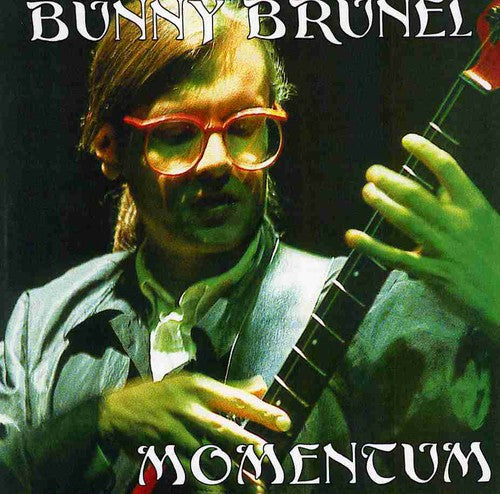 the album cover for Bunny Brunel - Momentum