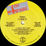 Dino (2) : I Like It (12", Promo)