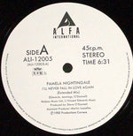 Pamela Nightingale : I'll Never Fall In Love Again (12")