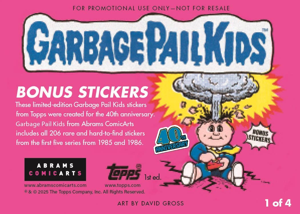 Art Spiegelman - Garbage Pail Kids: 40th Anniversary Edition (Book)