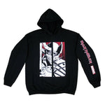 Iron Maiden Eddie & Wolverine Pullover Hooded Sweatshirt