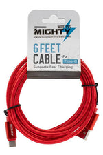 Fast Charging Cables (Type-C, Micro, & Lightning) 6ft