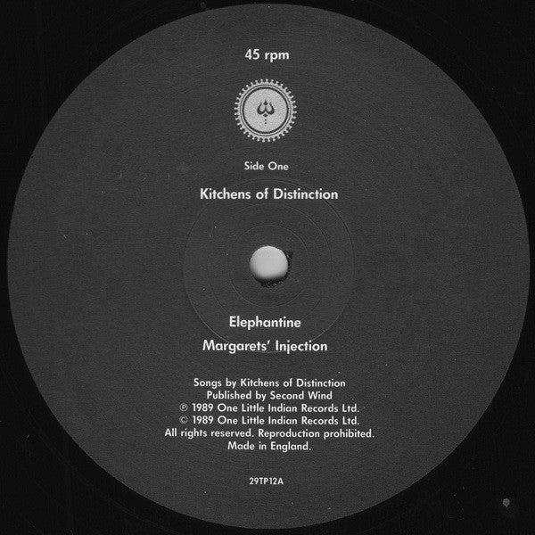 Kitchens Of Distinction : Elephantine E.P. (12", EP)