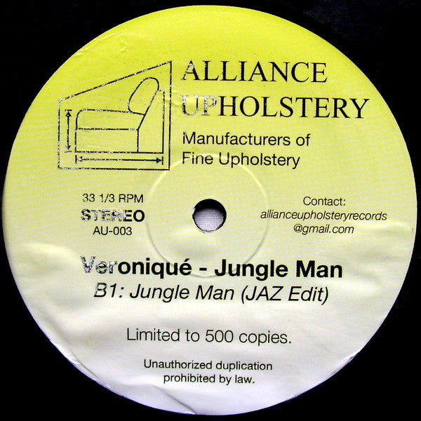Veroniqué : Jungle Man (12", Ltd, RE)