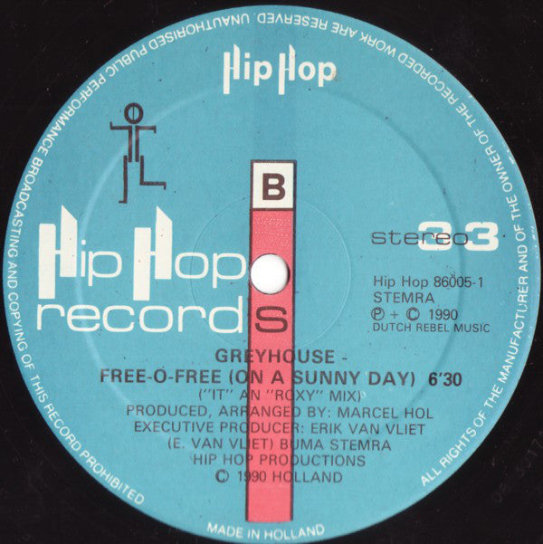Greyhouse Featuring; Debby-B* : Set Me Free (12")