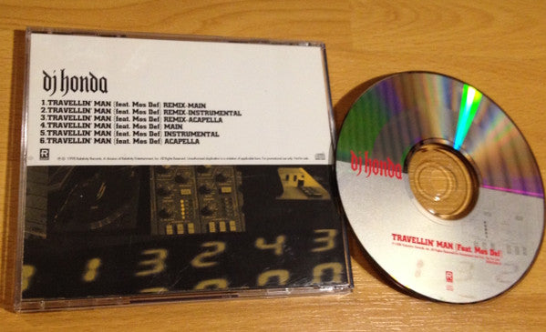 DJ Honda Feat.Mos Def : Travellin' Man (CD, Maxi, Promo)