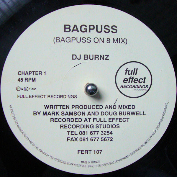 DJ Burnz : Bagpuss (12")