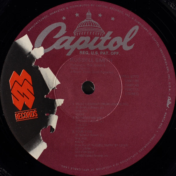 Russell Smith (5) : What I Learned From Loving You (12", Promo)
