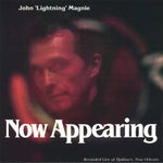 the album cover for John Magnie - Now Appearing