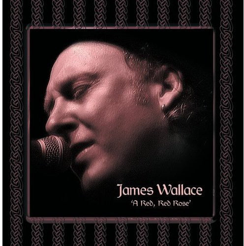 the album cover for James Wallace - Red Red Rose