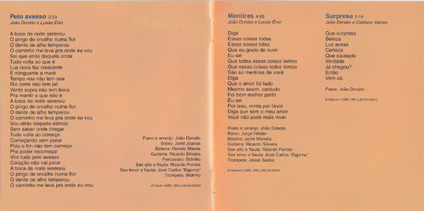 Emílio Santiago* & João Donato : Emílio Santiago Encontra João Donato (CD, Album)