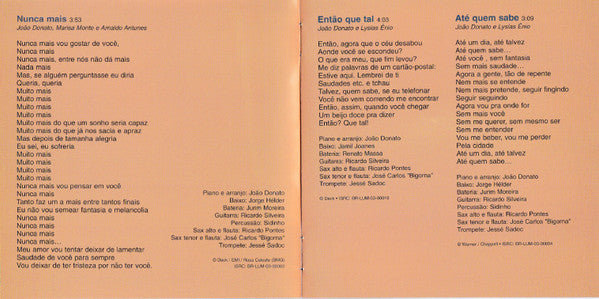 Emílio Santiago* & João Donato : Emílio Santiago Encontra João Donato (CD, Album)