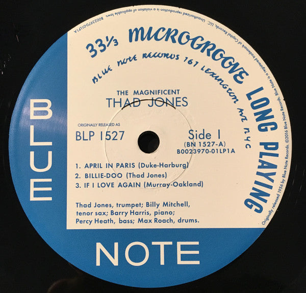 Thad Jones : The Magnificent Thad Jones (LP, Album, Mono, Ltd, RE, 180)