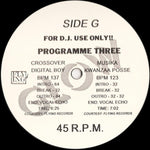 Various : Glow - Programme Number Three (2x12", Promo)