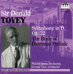 the album cover for B. Tovey - Orchestral Works
