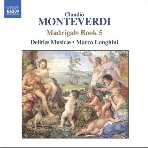 the album cover for Marco Longhini - Madrigals Book 5