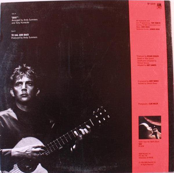 Andy Summers : 2010 / To Hal And Back (12", Promo)