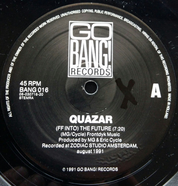 Quazar : The Future (12")