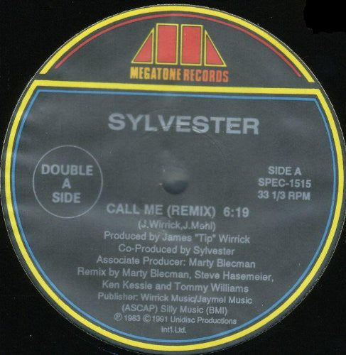 Sylvester - Call Me / Good Feeling (Vinyl)