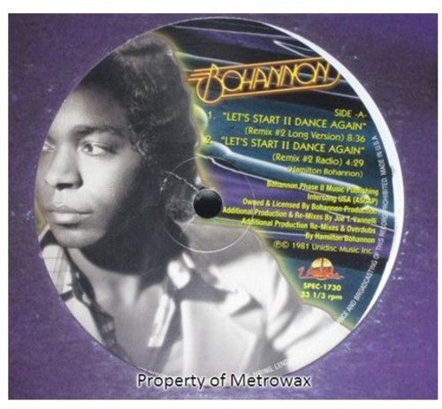 Hamilton Bohannon - Let's Start to Dance Again 2 (Vinyl)