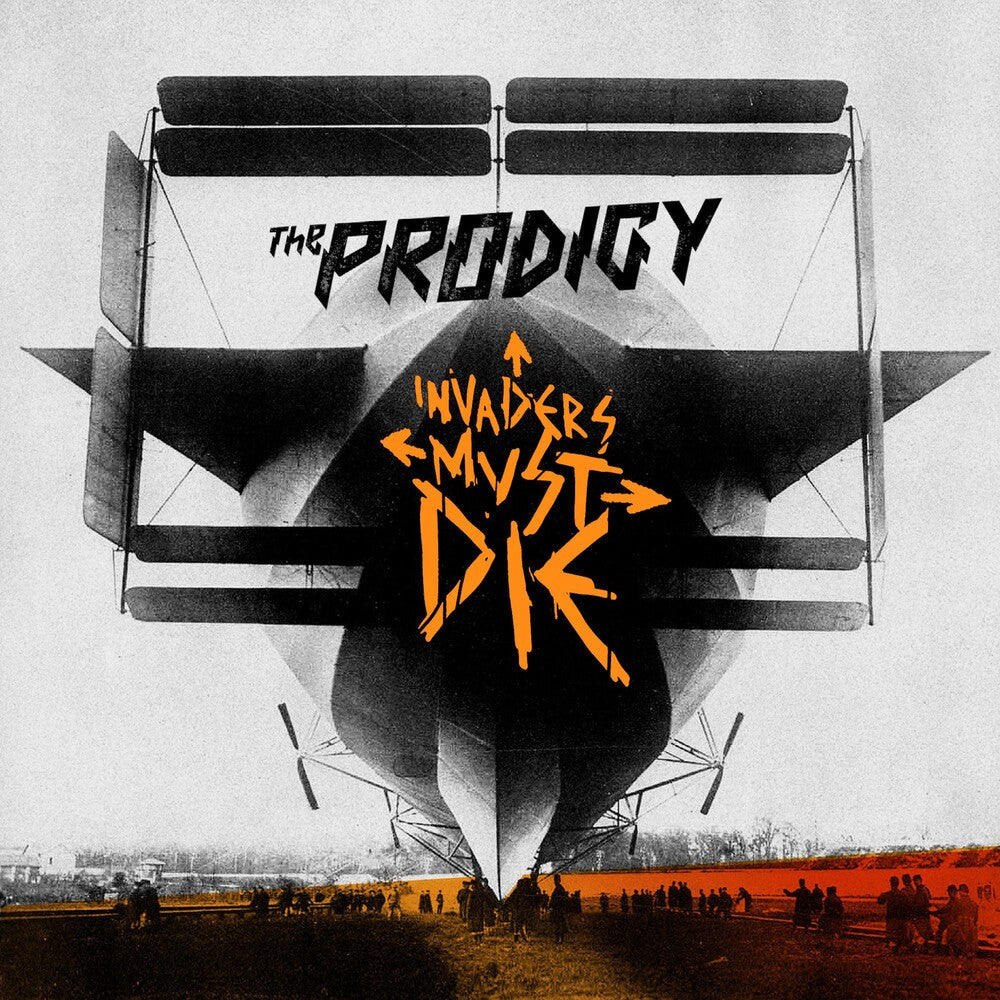 the album cover for The Prodigy - Invaders Must Die