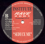 Rave 2001 Featuring Gina : Seduce Me (12")