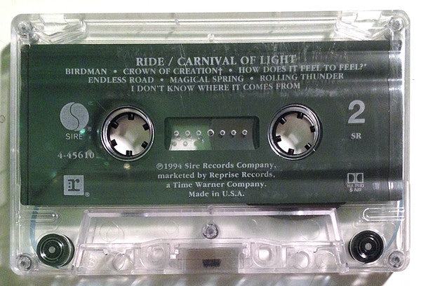 Ride : Carnival Of Light (Cass, Album, SR,)