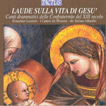 the album cover for Stefano Albarello - Lauds on the Life of Jesus