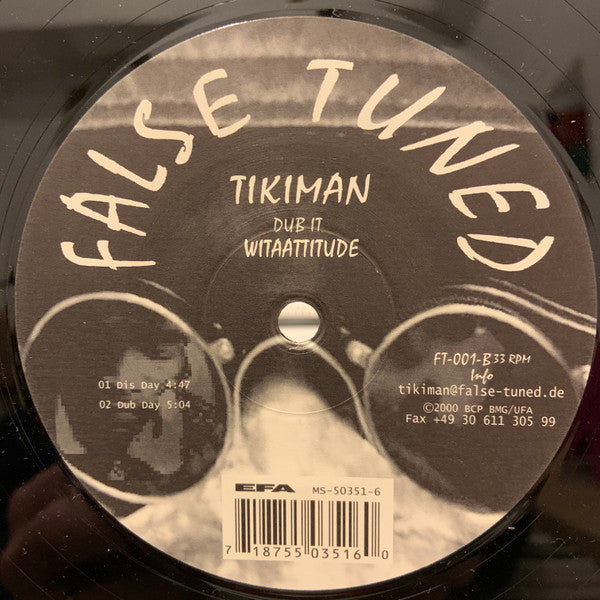 Tikiman : Dub It Witaattitude (12")