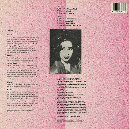 Kate Gengo : Tell Me (12")