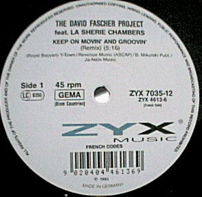The David Fascher Project : Keep On Movin' And Groovin' (12")