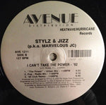 Stylz & Jizz* p.k.a. Marvelous JC : Don't Stop Shakin'! (12")