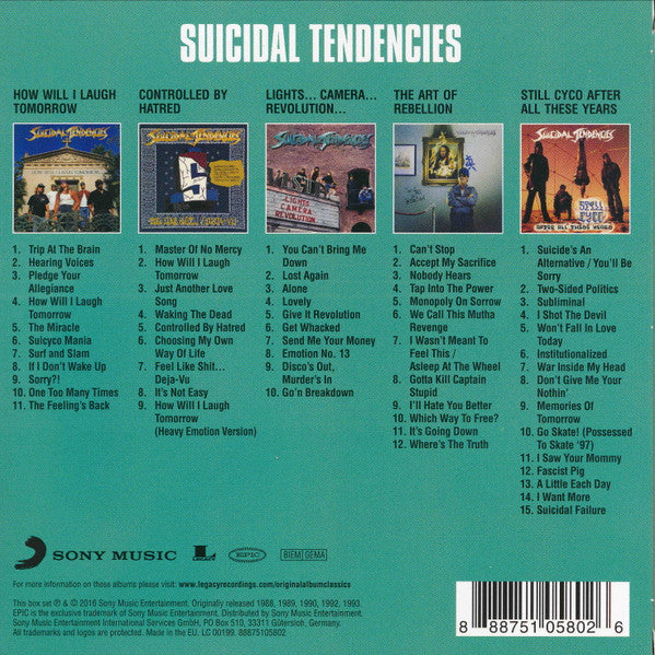 Suicidal Tendencies : Original Album Classics (5xCD, Album, RE + Box, Comp)