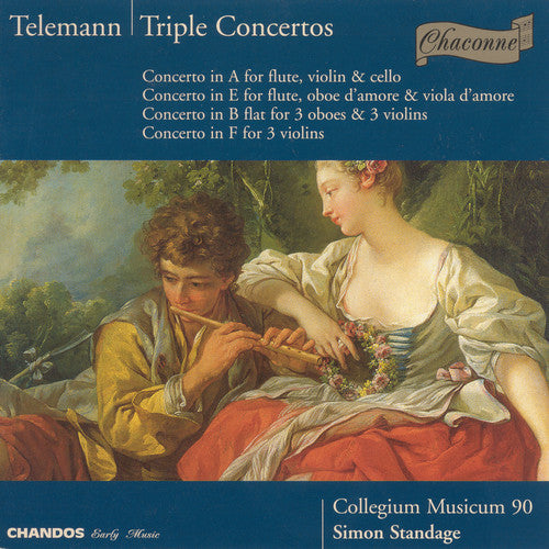 Simon Standage - Triple Concertos (CD)