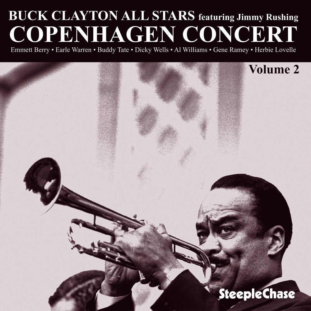 the album cover for Buck Clayton - Vol. 2-Copenhagen Concert [Import]