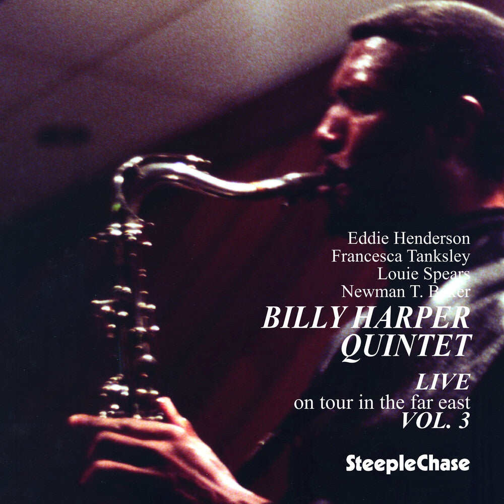 the album cover for Billy Harper - Live on Tour in the Far East Volume 3