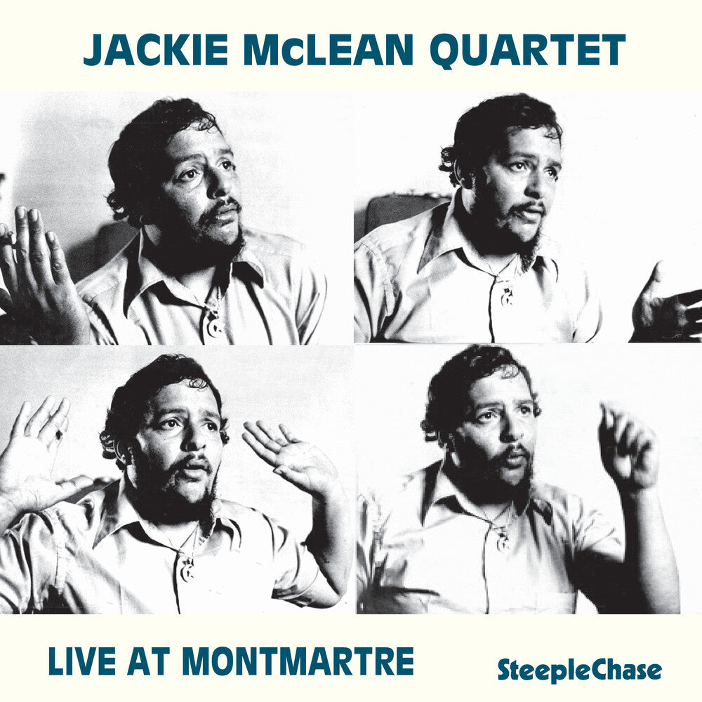 the album cover for Jackie Mclean - Live At Montmartre [Import]